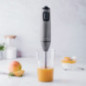 Lacor Hand Blender with Cup | Immersion Blender | 4 Stainless Steel Blades | Ideal for Chopping, Grinding, and Whipping