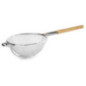 Colador de Doble Malla Acero Inoxidable 35 cm | Escurridera para Cocina Industrial Hosteleria | Ideal para Todo Tipo de Liquidos
