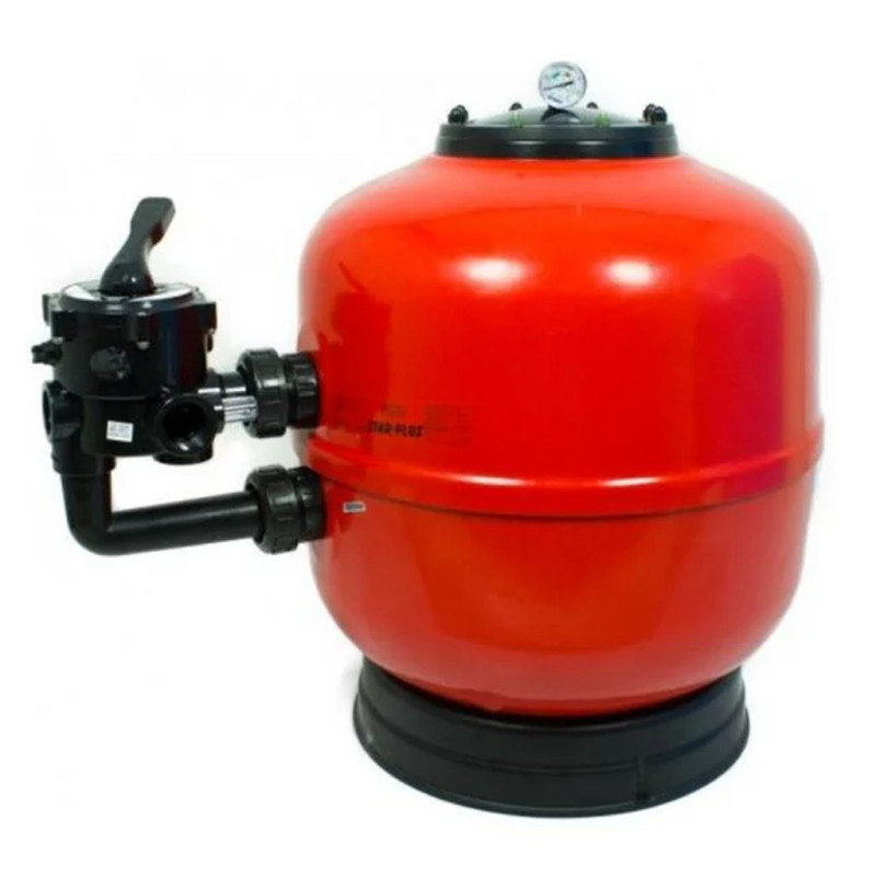 Star-Plus 350mm Sand Filter for Swimming Pools with 1 1/2" Side Valve | Monobloc Filter with 5 m³/hour Capacity for Residential Star-Plus 350mm Sand Filter for Swimming Pools with 1 1/2" Side Valve | Monobloc Filter with 5 m³/hour Capacity for Residential