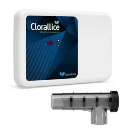 Clorador Salino Clorallice Basic 7 g/h | Para Piscinas hasta 18 m³ | Sistema Electrólisis Salina