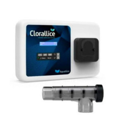 Clorador Salino Clorallice PH Duo Plus con Control pH | Producción 15 g/h | Para Piscinas hasta 25 m³ | Electrólisis Salina