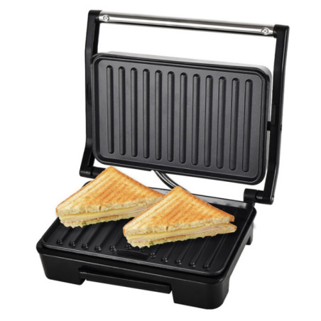 850W Panini Grill Sandwich Maker | Non-Stick Multipurpose Electric Grill | 90° Opening | Non-Slip Feet | Cool Touch