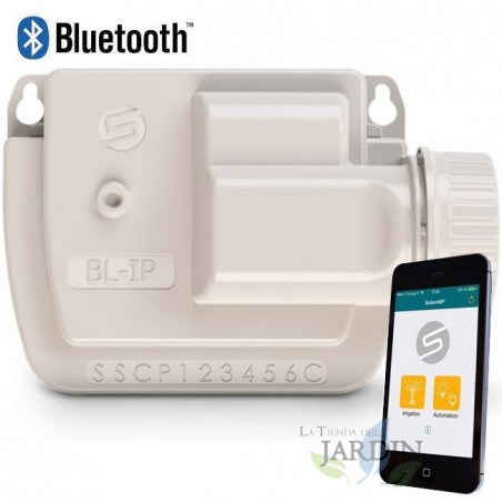 Programador riego a pilas Bluetooth BL-IP4 Solem, 4 estaciones de riego