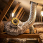 Chimney Outlet Pipe Thermal Duct 250ºC Ø80 mm Extendable 10 m | Hot Air Distribution Chimney Outlet Pipe Thermal Duct 250ºC Ø80 mm Extendable 10 m | Hot Air Distribution