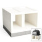 Base per forno Kitaway 100x100x65 cm | Supporto in cemento liscio per forno da esterno Base per forno Kitaway 100x100x65 cm | Supporto in cemento liscio per forno da esterno