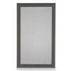 Grille de ventilation métallique avec cadre intégré 35 x 20 cm Gris | Ventilation et conduits