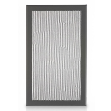Metal Ventilation Grille with Pre-frame 35x20 cm Grey | Ventilation and Ducts