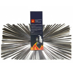 Limpador de Chaminé Retangular de Aço Hedgehog 35x20 mm | Limpeza de Chaminés e Condutos de Gás