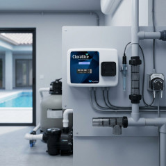 Clorador Salino Clorallice PH Duo Plus con Control pH | Producción 15 g/h | Para Piscinas hasta 25 m³ | Electrólisis Salina