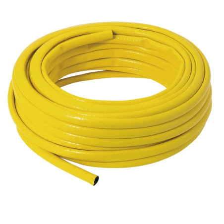 19mm x 50m Yellow Garden Hose | 3/4" 8 Bar | Reinforced Irrigation Hose | Gardening Hose