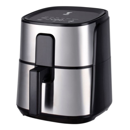 6 Liter Air Fryer | 1500W Programmable Air Fryer with Timer | Oil-Free Fryer with Touch Panel