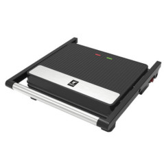 Appareil à panini 2000 W | Gril électrique multifonction antiadhésif | Ouverture à 180° | Pieds antidérapants | Surface froide a