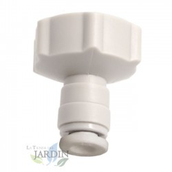 Adaptador grifo 3/4" hembra a tubo 3/8" nebulización