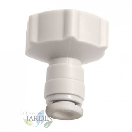 3/4" female tap adapter to 3/8" nebulization tube