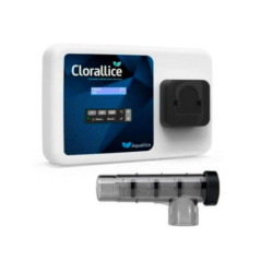 Clorallice Basic Salz-Chlorinator 12 g/h | Für Pools bis 20 m³ | Salzelektrolysesystem