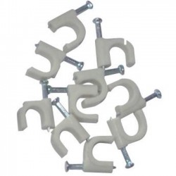 3/8" nebulizer tube retaining clips. 10 units.