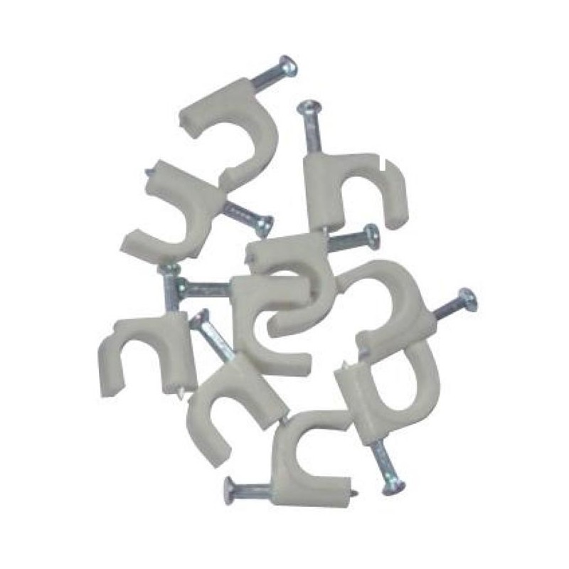 3/8" nebulizer tube retaining clips. 10 units.