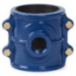 Abraçadeira de Ferro 160 mm x 1" | Ferro Fundido Dúctil para Tubos de Polietileno e PVC | Braçadeira para Reparo de Tubos Abraçadeira de Ferro 160 mm x 1" | Ferro Fundido Dúctil para Tubos de Polietileno e PVC | Braçadeira para Reparo de Tubos