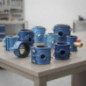Abraçadeira de Ferro 200 mm x 1 1/2" | Ferro Fundido Dúctil para Tubos de Polietileno e PVC | Braçadeira para Reparo de Tubos