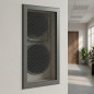 Rejilla Aireación Metal con Premarco 35x20 cm Gris | Ventilación y Conductos