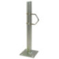 Suporte para mastro de antena | Mastro de antena em forma de L de 30 cm | Suporte de TV em aço | Acessórios para antena parabóli Suporte para mastro de antena | Mastro de antena em forma de L de 30 cm | Suporte de TV em aço | Acessórios para antena parabóli