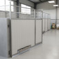 Box per cani misti con apertura frontale, 150x185 cm, con porta e mangiatoia girevole | Box per cani Box per cani misti con apertura frontale, 150x185 cm, con porta e mangiatoia girevole | Box per cani