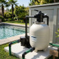 Filtre à sable M3000 430 mm pour piscines avec vanne supérieure | Filtre monobloc 7000 l/h pour piscines résidentielles Filtre à sable M3000 430 mm pour piscines avec vanne supérieure | Filtre monobloc 7000 l/h pour piscines résidentielles