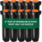 Rain Bird 1804 Irrigation Diffuser, 10 cm stem height, does not include nozzle (Pack 10)