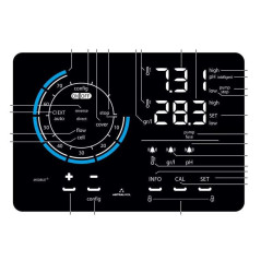 Clorador Salino TECNO DT-7 PH-ORP con Control de PH y Cloro | Producción 7 g/h | Para Piscinas hasta 18 m³