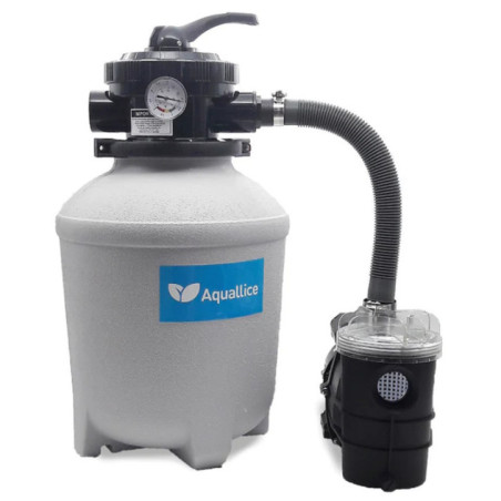 Filtro a sabbia B-Water Clean da 300 mm per piscine + pompa da 0,25 CV 4 m³/h | Filtro monoblocco per piscine residenziali