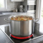 Cacerola sin Tapa 28 cm Acero Inoxidable Lacor | Para Todo Tipo de Cocinas | Capacidad 17,5 L | Apto para Lavavajillas