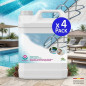Sanitizing disinfection pools. 