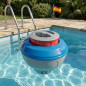 Dosificador de Cloro Flotante para Tabletas de Piscina, Control Eficiente del Cloro