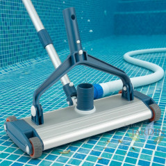 Aluminum pool cleaners, wing nut fixing