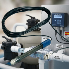 Redox electrode dosing pump