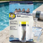 Tiras Analíticas para Medir Nivel de Sal en Piscinas, Pack de 10 Unidades, Medición Exacta