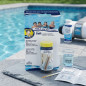 Tiras Analíticas para Medir Nivel de Sal en Piscinas, Pack de 10 Unidades, Medición Exacta