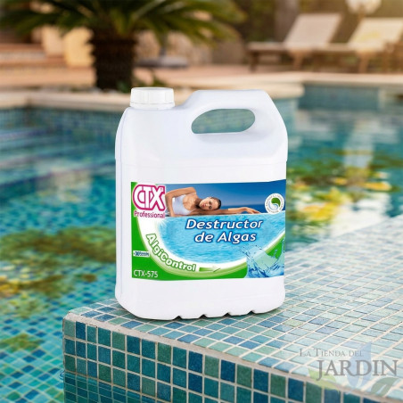 Alghe Shock Concentrate. Dimensione a Scelta, per la Pulizia e la Manutenzione della piscina