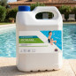Limpador de piscina antialgas de alta qualidade, 5 litros, elimina algas e previne o crescimento indesejado