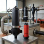 3'' langer Ringscheibenfilter mit Metallklammer 3'' langer Ringscheibenfilter mit Metallklammer