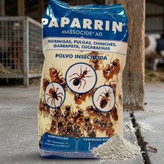 Insetticida Paparrin 1 Kg: Formiche, Scarafaggi, Pulci, Cimici dei Letti e Zecche