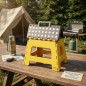 Klapphocker 29 x 22 x 22 cm | Kompakte Bank für Küche, Bad und Camping