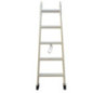 Wooden Ladder 5+5 Steps | Folding Ladder | 1.4 m Step Ladder | Max. load 150 kg Wooden Ladder 5+5 Steps | Folding Ladder | 1.4 m Step Ladder | Max. load 150 kg