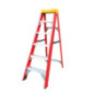 Escalera Fibra de Vidrio 5 Peldaños  | Escalera Plegable | Escalera Aislante | Escalera Electricista | Carga max. 100 kg
