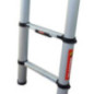 Escalera Telescópica Aluminio 8 Peldaños | Escalera Extensible | Escalera Plegable | Carga max. 150 kg