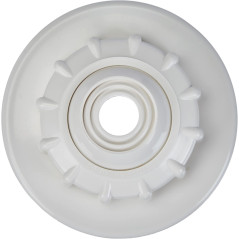 Multiflow Concrete Pool Inlet Nozzle for Glue-on Application Ø50 mm PN10 | White | Water Return Nozzle for Swimming Pools