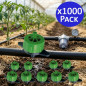 Lot de 1000 Goutteur autorégulant 2 l/h, Goutteurs d'irrigation en ligne système micro, Goutteur pour arrosage agriole et jardin Lot de 1000 Goutteur autorégulant 2 l/h, Goutteurs d'irrigation en ligne système micro, Goutteur pour arrosage agriole et jardin