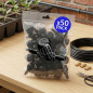 Pack 50 Llaves de Paso para Riego 4,5 mm | Válvulas de Control para Microtubo | Reguladores de Caudal