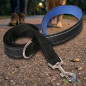 Laisse réfléchissante pour chien 200 cm bleue | Laisse pour promener son animal | Visibilité et sécurité accrues lors des promen Laisse réfléchissante pour chien 200 cm bleue | Laisse pour promener son animal | Visibilité et sécurité accrues lors des promen