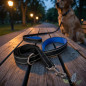 Laisse réfléchissante pour chien 200 cm bleue | Laisse pour promener son animal | Visibilité et sécurité accrues lors des promen Laisse réfléchissante pour chien 200 cm bleue | Laisse pour promener son animal | Visibilité et sécurité accrues lors des promen